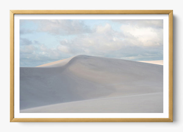 Sweeping Winds in a Gold frame
