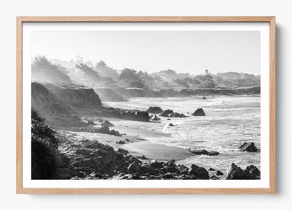 The Cambria Shores in a Hickory frame