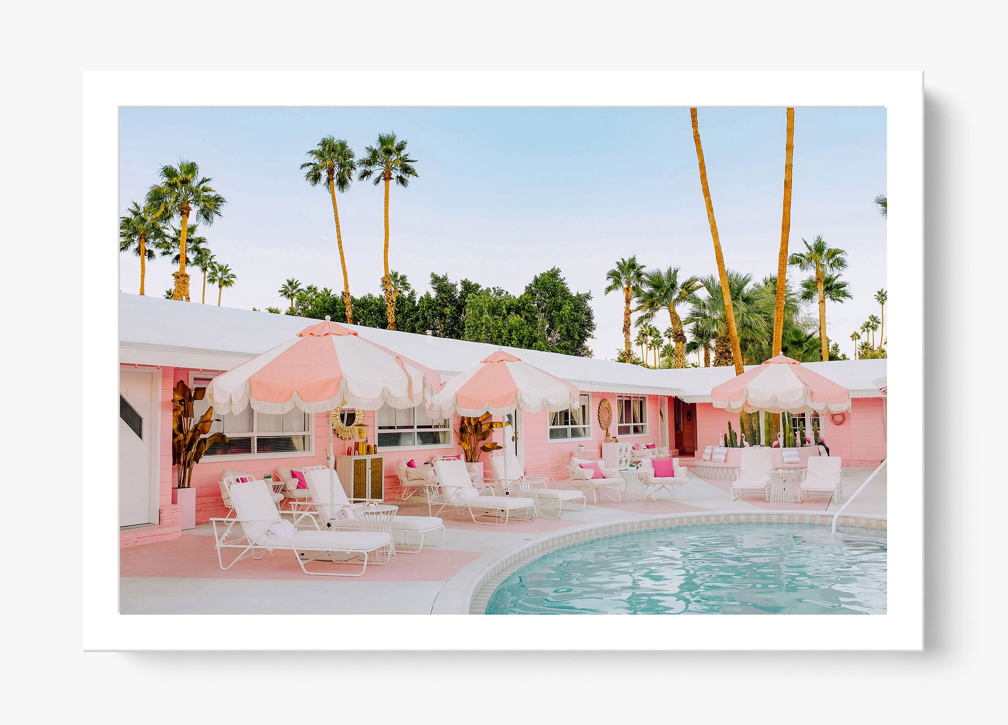 Pretty In Palm Springs Unframed