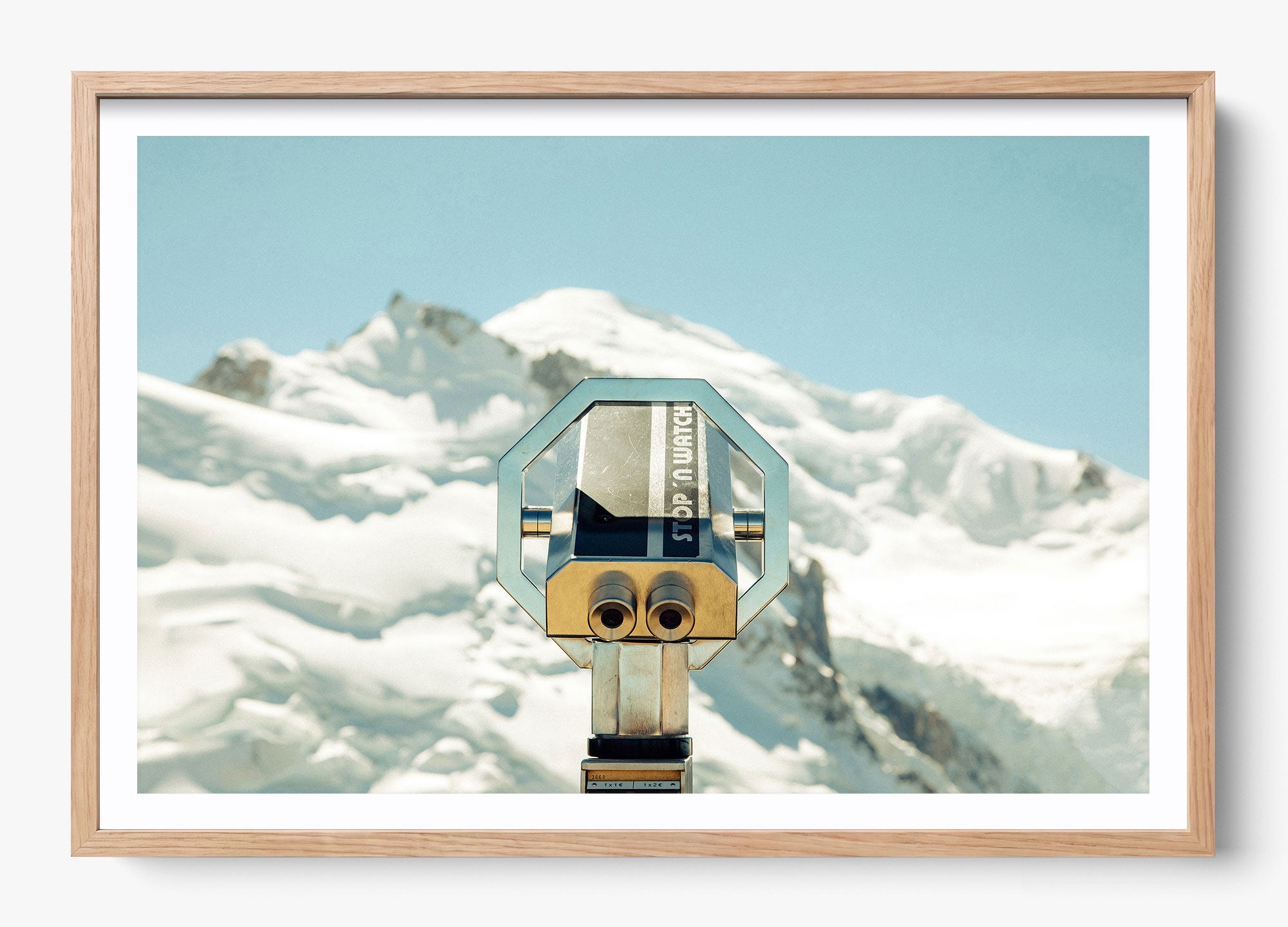 View Over Mont Blanc