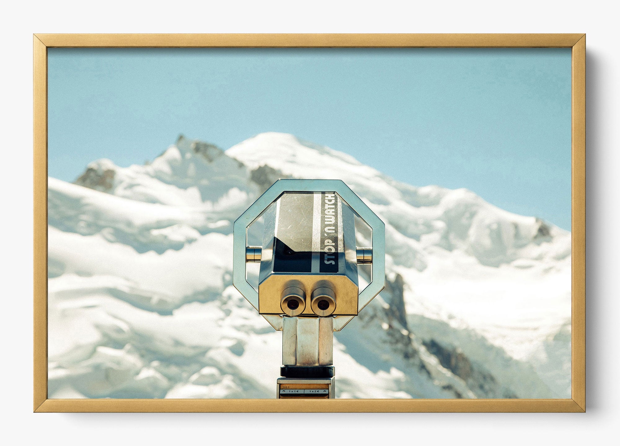 View Over Mont Blanc
