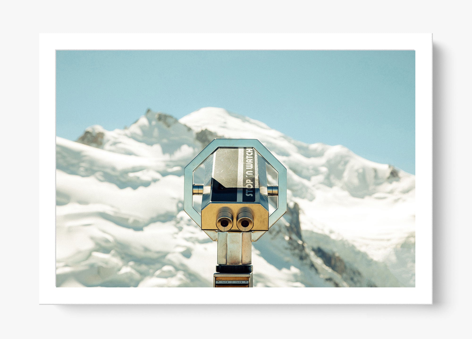 View Over Mont Blanc