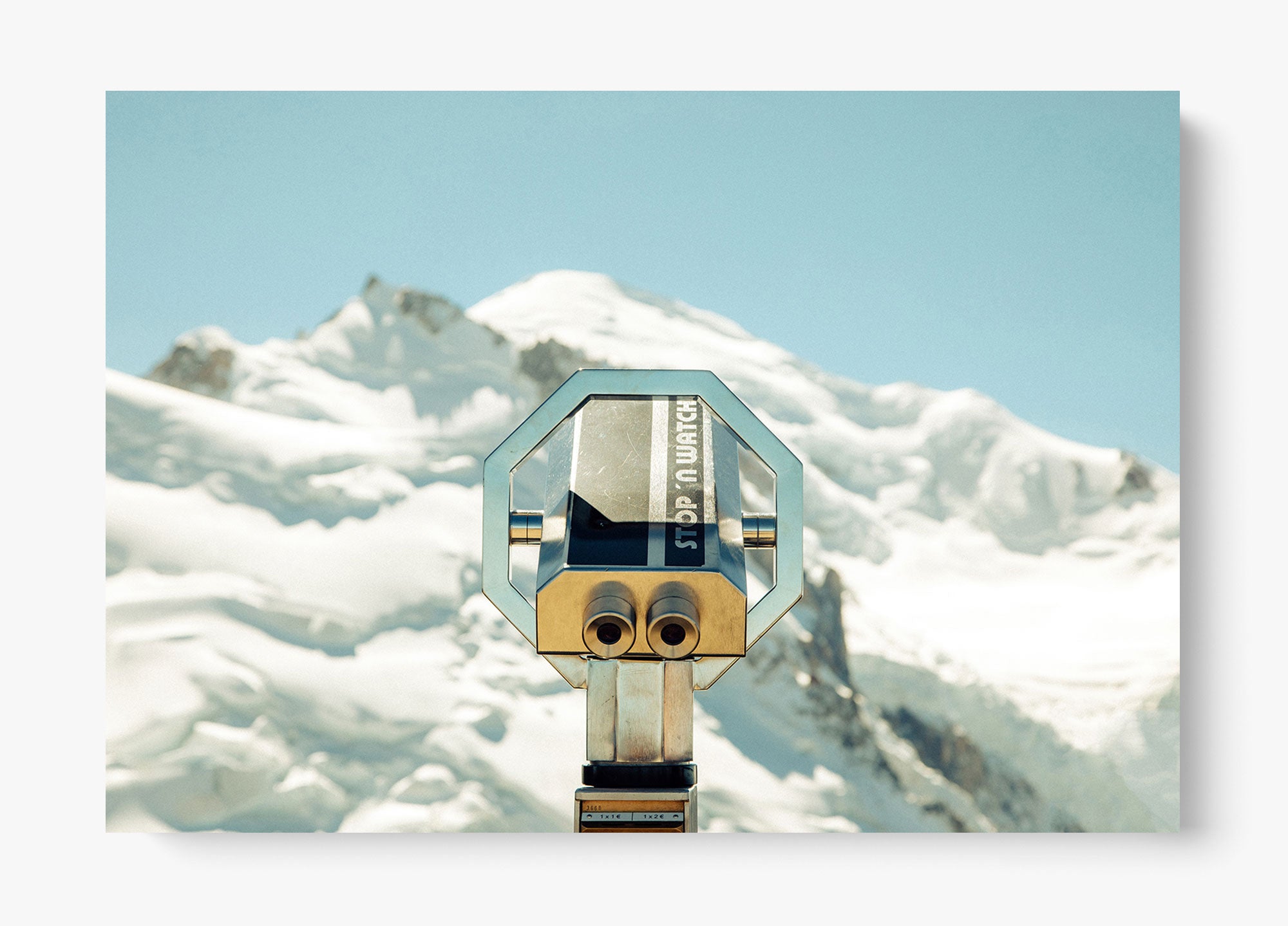 View Over Mont Blanc