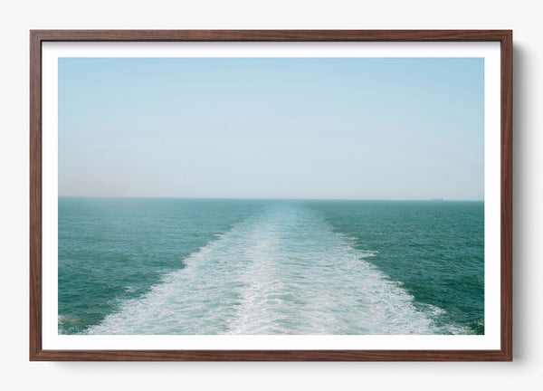 Trailing Tides in a Heritage Walnut frame