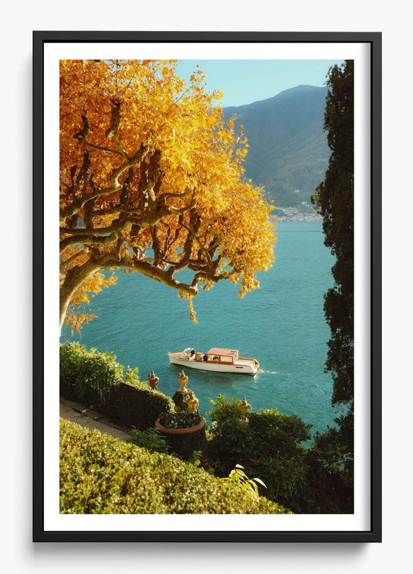 Autumn Cruise in a Black frame