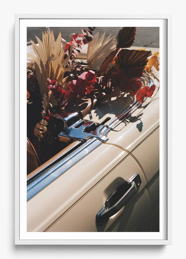 Autumn Cruiser in a White frame