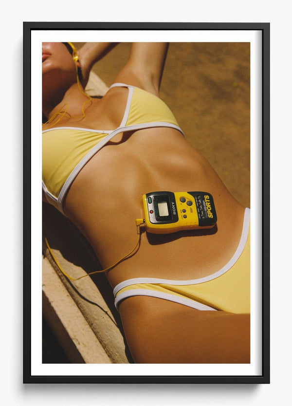 Laid Back in a Black frame