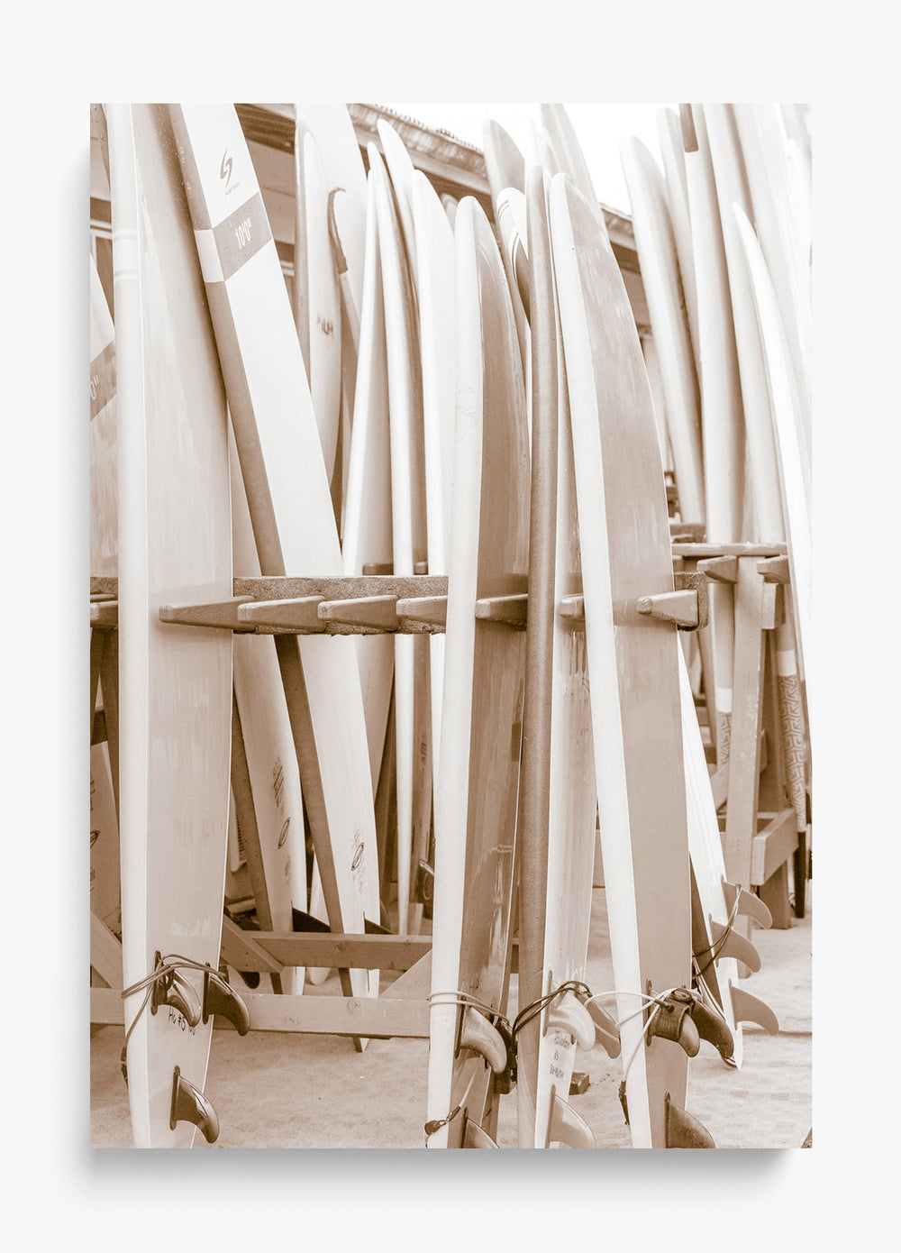 Lined Up Unframed