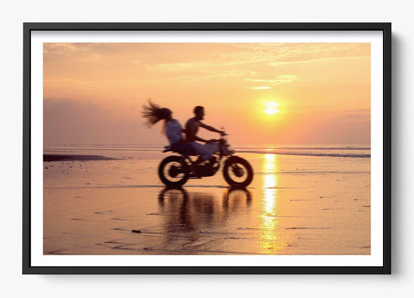 Love Moves Fast in a Black frame