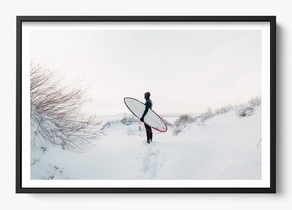 No Off Season in a Black frame