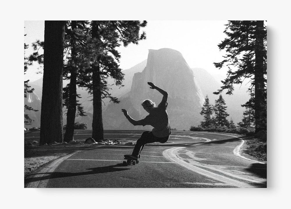 Skate By Yosemite Unframed