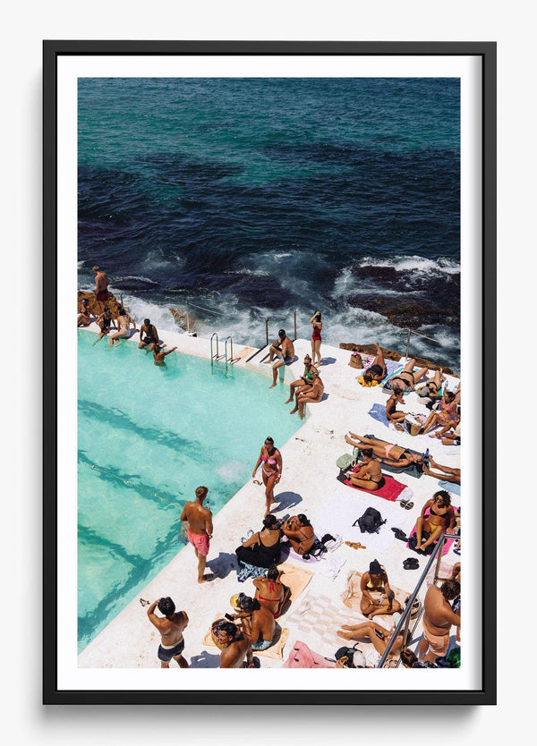 Summer Down Under in a Black frame