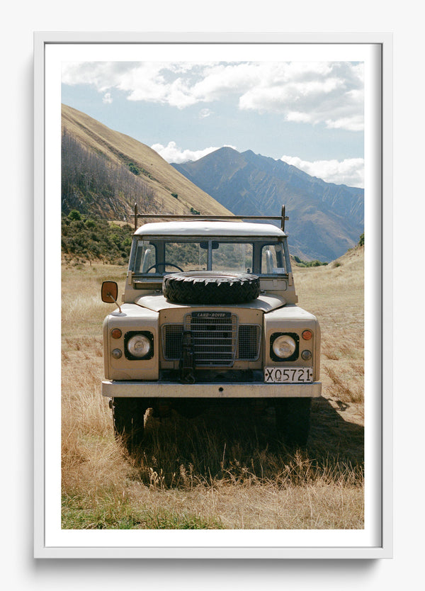 On The Range in a White frame