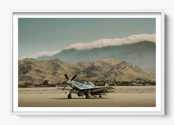 To The Skies in a White frame