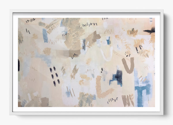 Beautiful Mess in a White frame